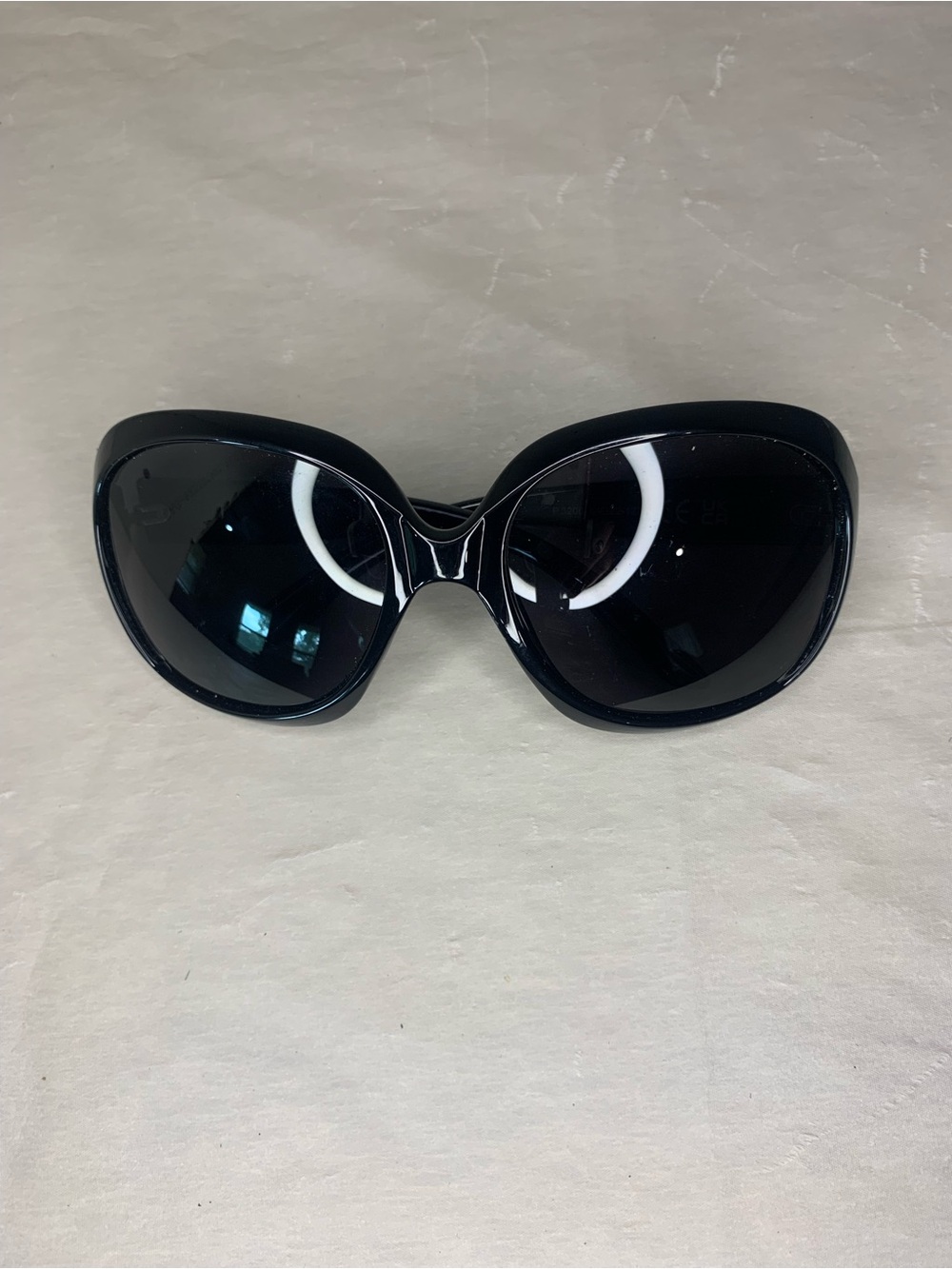 Women's Oversized Black Fashion Sunglasses